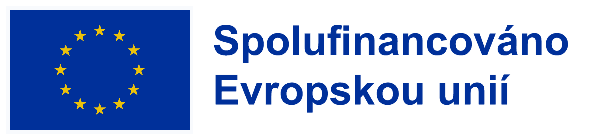 Logo Spolufinancováno EU.