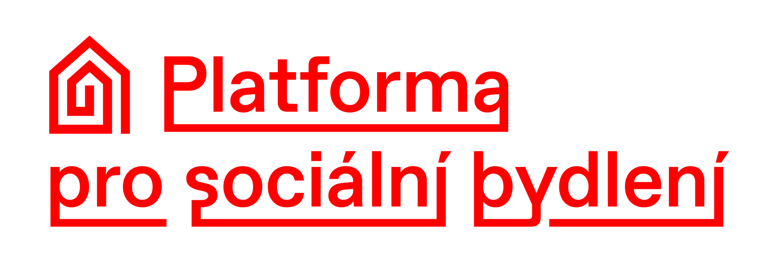 Logo Platforma pro sociální bydlení
